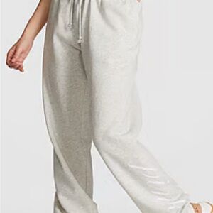 PINK Light Gray Sweatpants